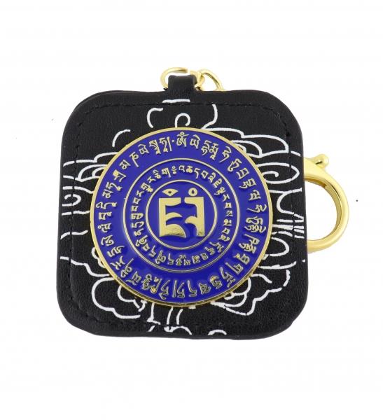 Feng Shui Import Dragon Carp W/ 3-Legged Toad Amulet Keychain