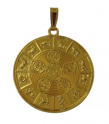 feng shui import Feng Shui 5-Element Balancing Medallion Pendant