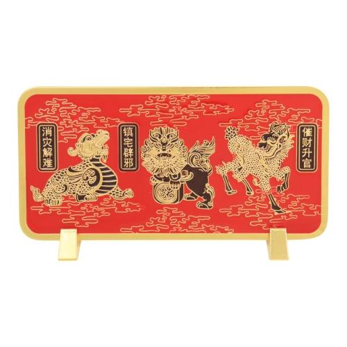 feng shui import 3 Celestials Plaque