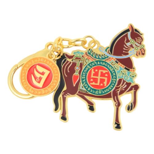 Feng Shui Import 3 Powers Windhorse Amulet