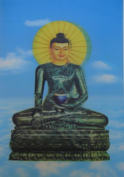 feng shui import 3D Medicine Buddha Picture