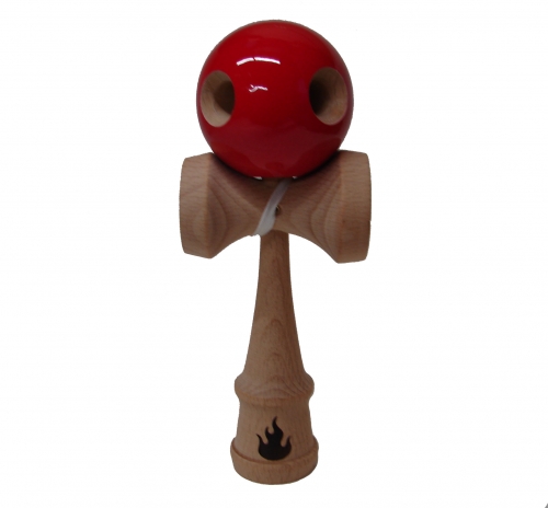feng shui import 5-Hole Red Kendama