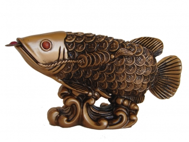 feng shui import Arowana Fish Statue