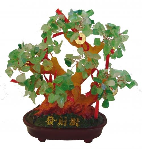 feng shui import Aventurine Gem Tree with Coins