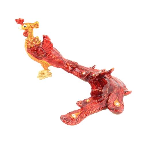 feng shui import Bejeweled Rising Phoenix Statue