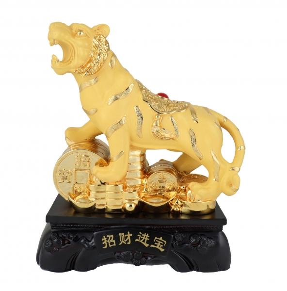 feng shui import Big Golden Tiger on Coins