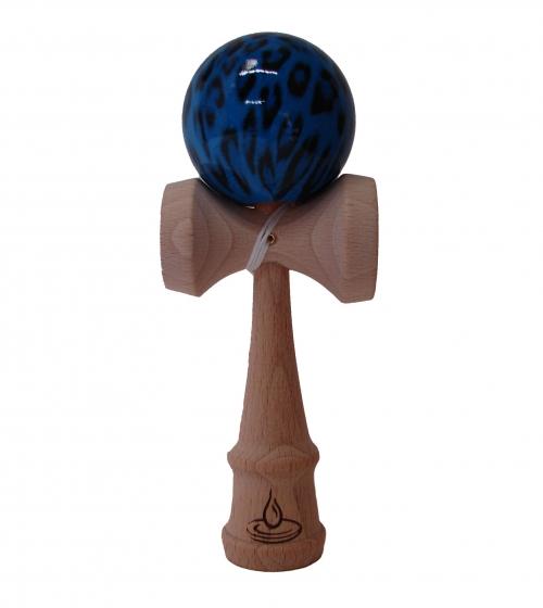 feng shui import Black/Blue Leopard Kendama