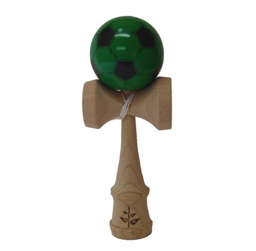 feng shui import Black/Green Soccer Kendama