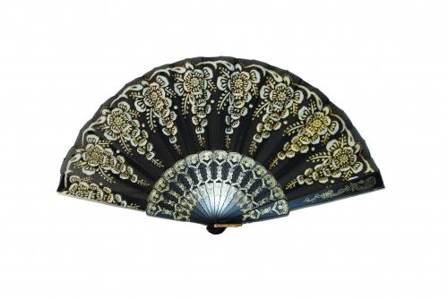 Feng Shui Import Black Hand Fan