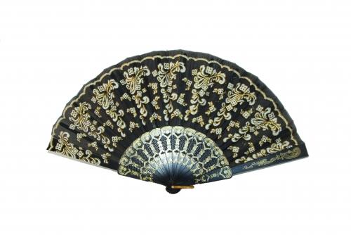 Feng Shui Import Black Hand Fan