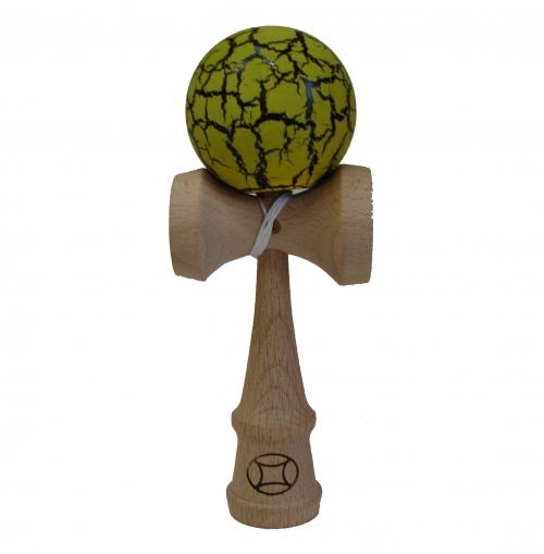 feng shui import Black/Yellow Crackle Kendama