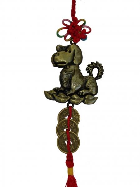 feng shui import Bronze Color Dog Charm
