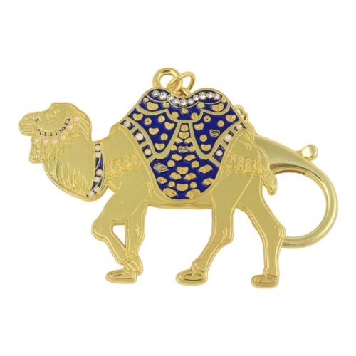 feng shui import Cash Flow Camel Amulet Keychain
