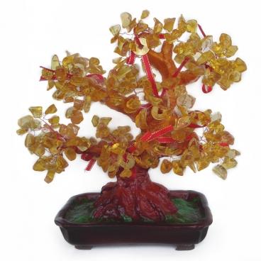 feng shui import Citrine Gem Tree with Coins