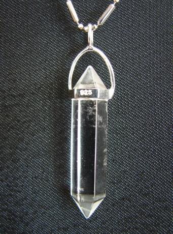 feng shui import Clear Quartz Pendant