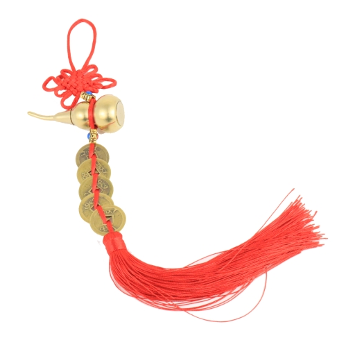 feng shui import Copper Wu Lou with 5-Coin Charm