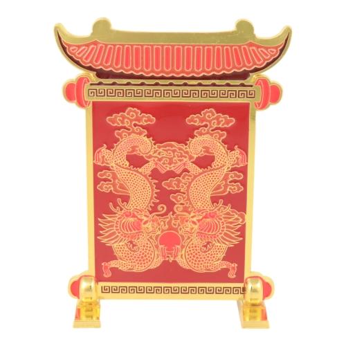 feng shui import Double Dragon Yang Energy Plaque
