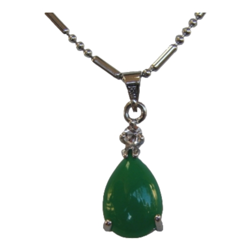 feng shui import Drop-Shaped Jade Pendant