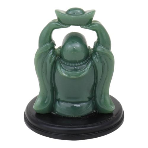 Feng Shui Import Emerald Money Buddha Statue