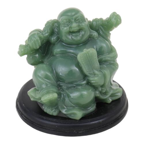 feng shui import Emerald Money Buddha Statue