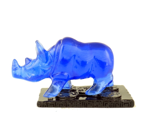 feng shui import Feng Shui Blue Rhino Statue