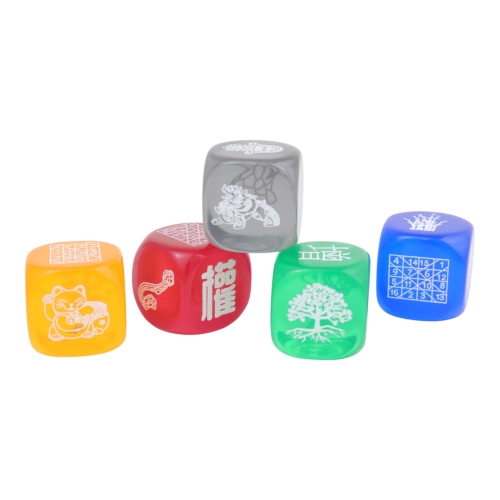 Feng Shui Import Five Element Lucky Dice
