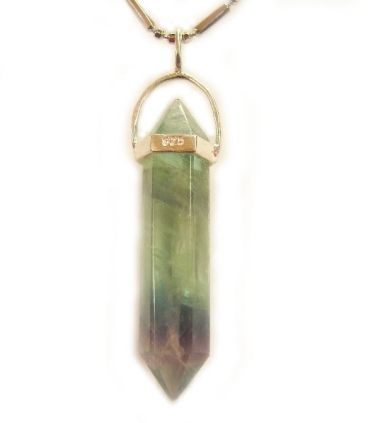 feng shui import Fluorite Quartz Pendant