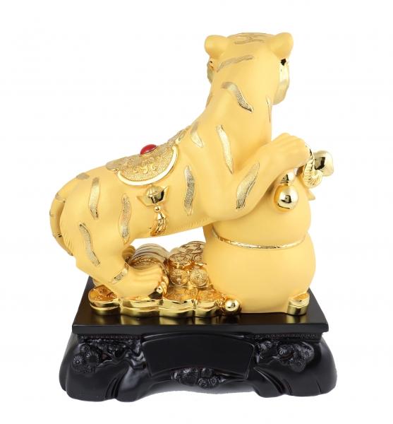 Feng Shui Import Golden Tiger On Wu Lou
