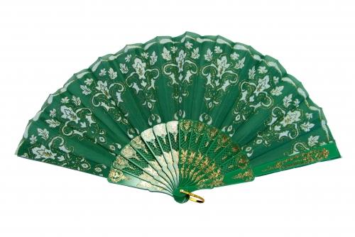 Feng Shui Import Green Hand Fan