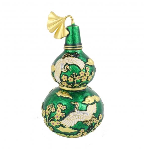 feng shui import Green Wu Lou With Joyous Crane