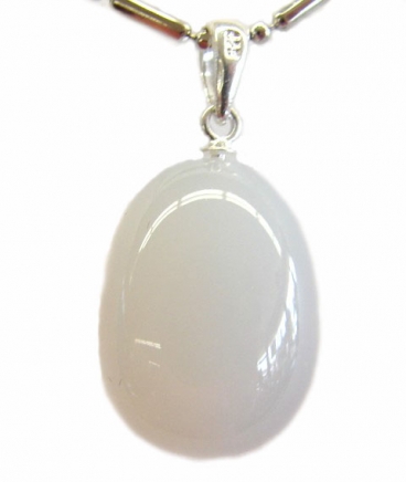feng shui import Grey Agate Pendant