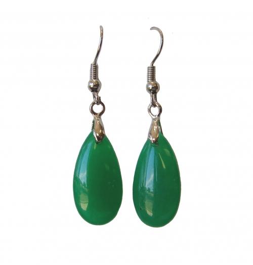feng shui import Jade Dangle Drop Earrings