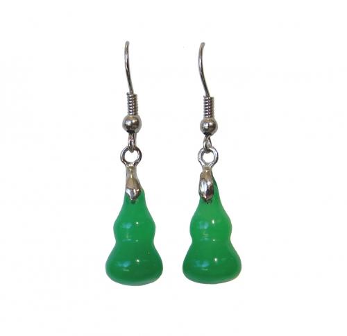feng shui import Jade Dangle Drop Earrings