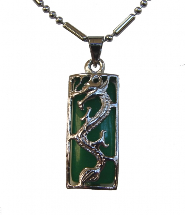 feng shui import Jade Dragon Pendant