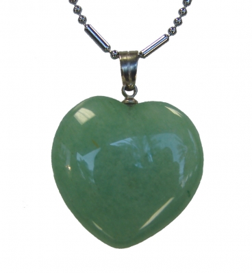 feng shui import Jade Heart Pendant