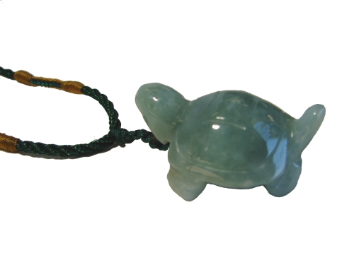 feng shui import Jade Turtle Necklace
