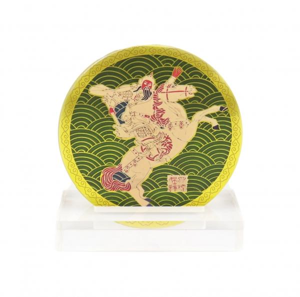 feng shui import Kwan Kung Riding A Horse Plaque