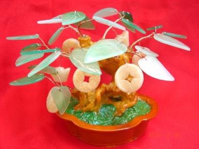 feng shui import Large Aventurine Gem Tree