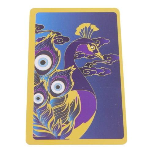feng shui import Magic Peacock Talisman Card