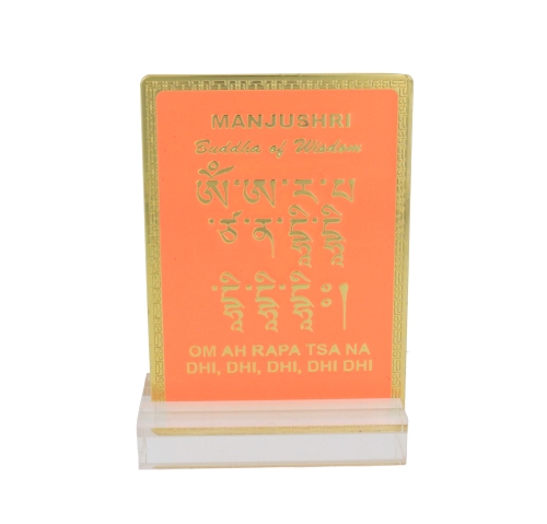 Feng Shui Import Manjushri Plaque