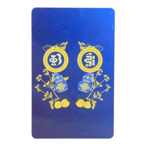 Feng Shui Import Medicine Buddha Talisman Card