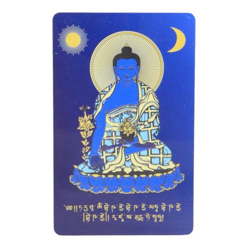 feng shui import Medicine Buddha Talisman Card