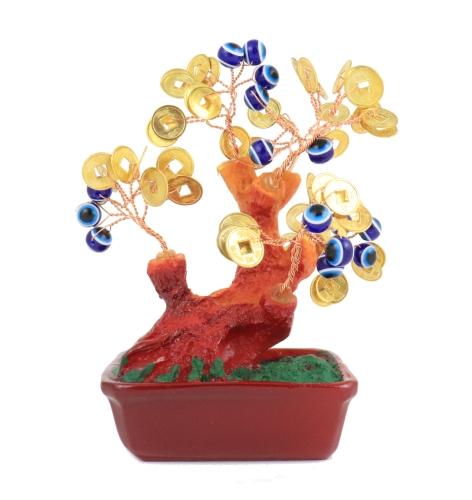 feng shui import Money Tree with Evil Eye