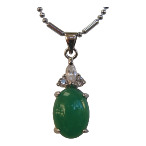 feng shui import Oval-Shaped Jade Pendant