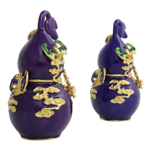 Feng Shui Import Pair Of 5 Blessing Wu Lou
