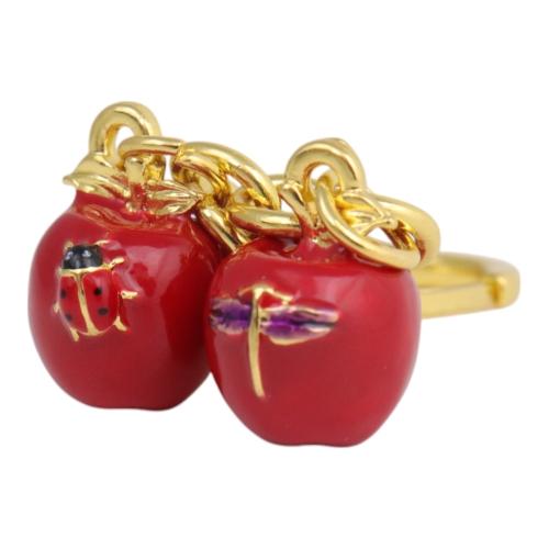 Feng Shui Import Pair Of Harmony Apple Amulet