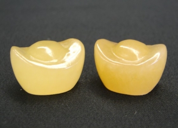 feng shui import Pair of Small Jade Ingots