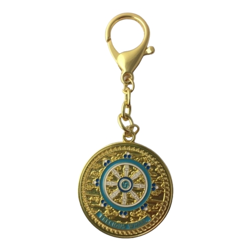 feng shui import Precious Wheel Keychain Amulet