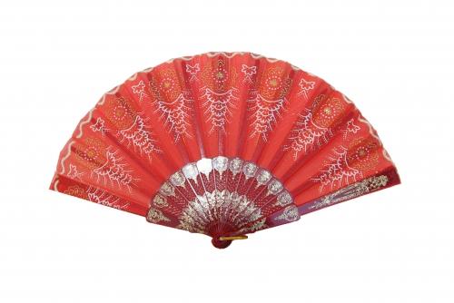 Feng Shui Import Red Hand Fan