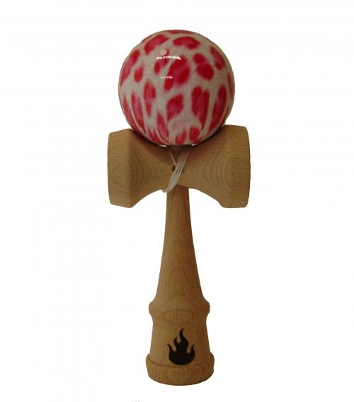 feng shui import Red/White Leopard Kendama